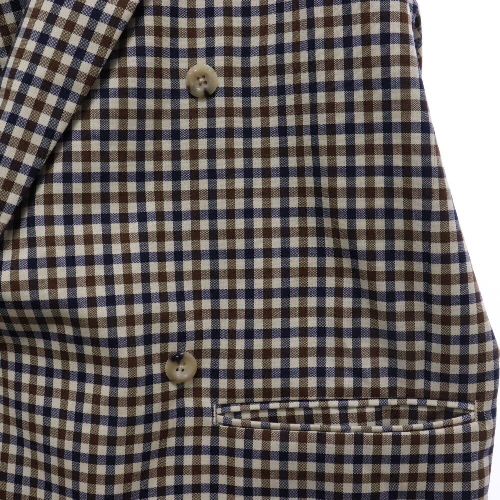 Jieda (ジエダ) 20SS DOUBLE TAILORED JACK チェックダブルテーラード 