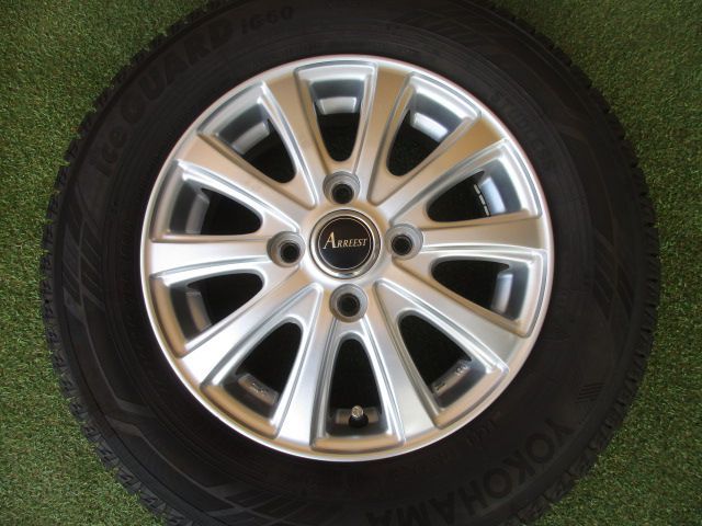 今がお得！ み アレスト 145 80R13 スタッドレスタイヤ４本SET ワゴンR ムーヴラテ 軽自動車