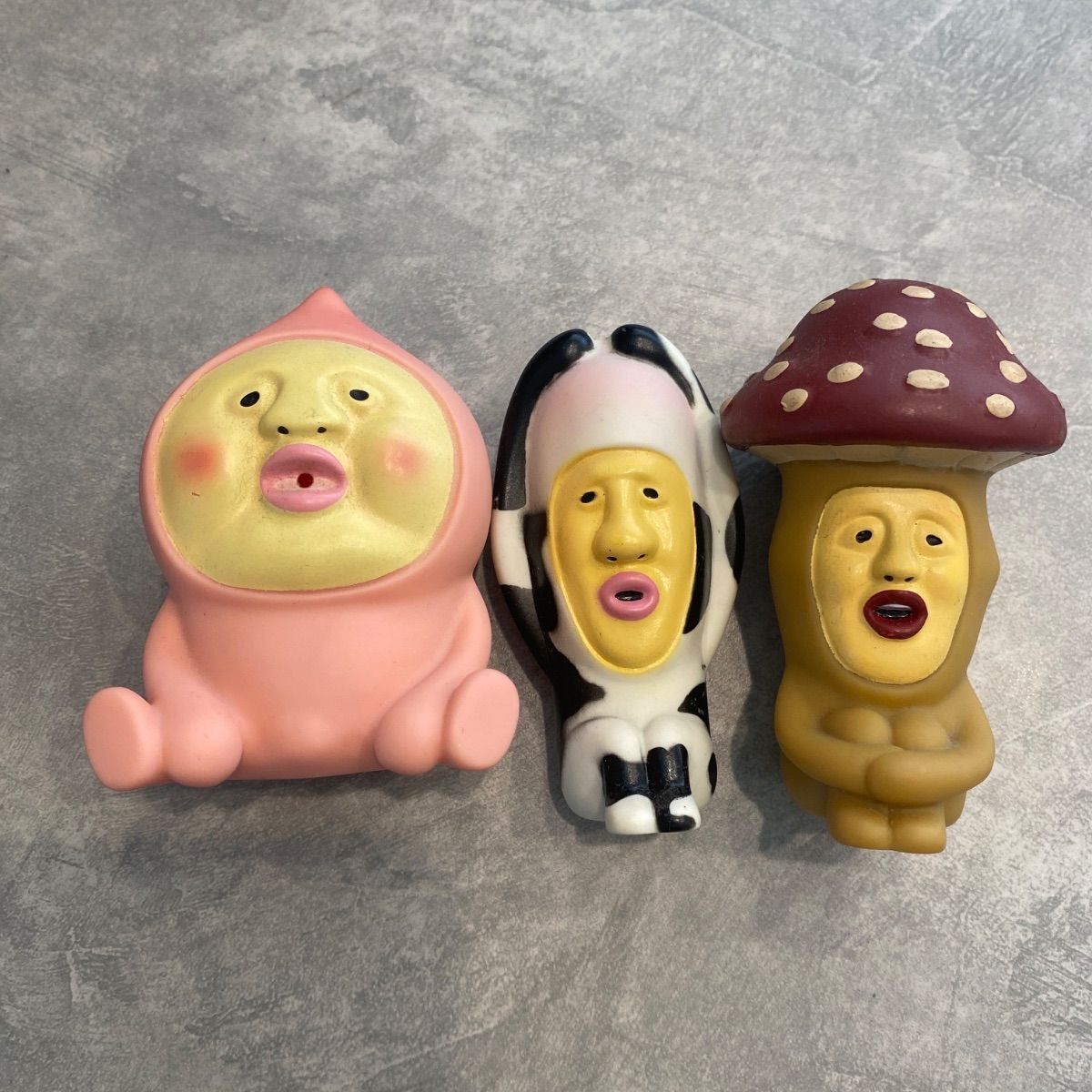 こびとづかん キーホルダー ストラップ フィギュア スクイーズ