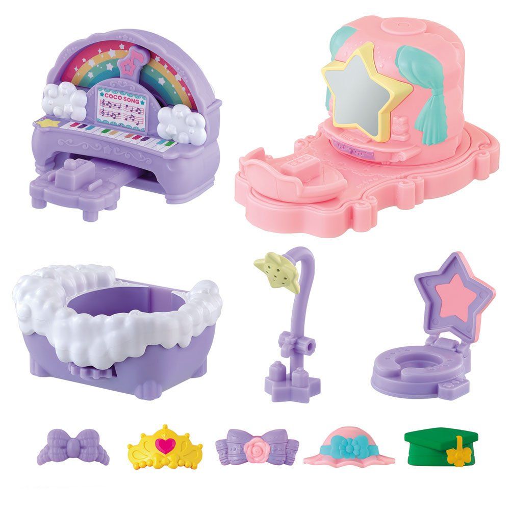 キラキラハッピー ひらけ! ここたま しかけいっぱい!家具セット 