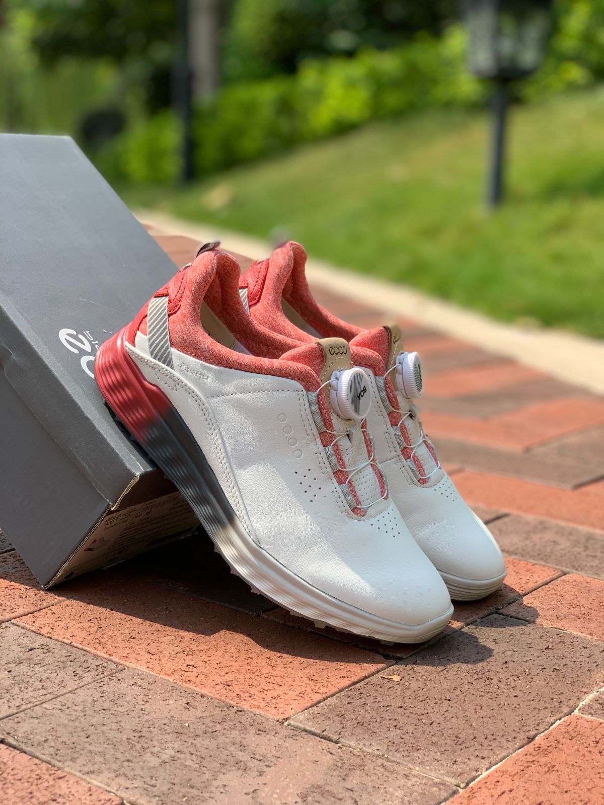 ecco エコー BOA ゴルフ レディース スパイクレス シューズ22.5cm エコー（ecco）（レディース）ゴルフシューズ スパイクレス BOA ボア