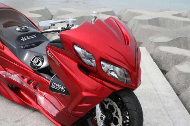 CLOVER クローバー ハイスペックバージョン SKY WAVE250 スカイウェーブ CJ44-46A フロントフェイス 未塗装
