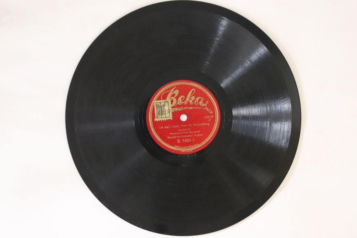 独78RPM/SP Saxophon Orchester Dobbri Ich Hab Mein Herz In