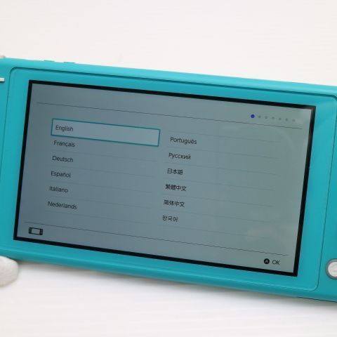 中古】 超美品 Nintendo Switch Lite ターコイズ 安心保証 即日発送