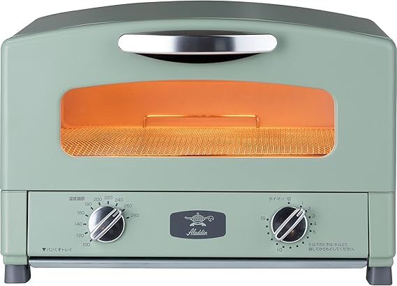 開封済 ♥品 アラジン Aladdin グラファイトトースター グリーン AET-GS13C-G