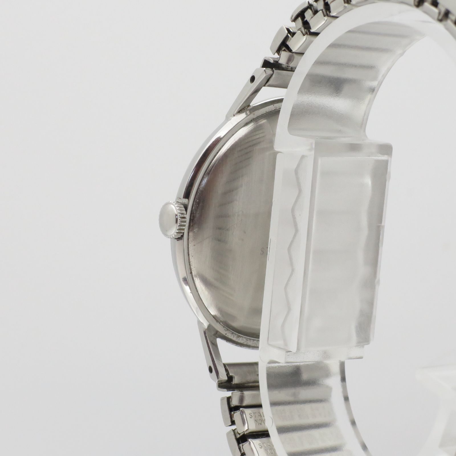 稼働品】ユニーク セイコー メンズ腕時計 J13009 Sマーク 鶴印