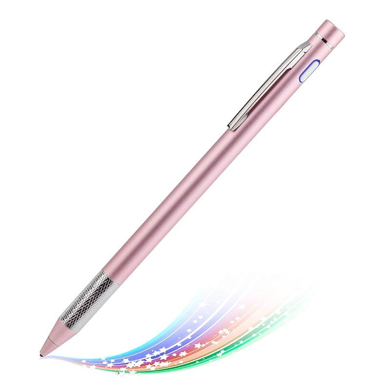【新着商品】Rsepvwy Samsung Galaxy Tab A7 A8 スタイラスペン用鉛筆 アクティブデジタルスタイラス 1.5mm極細ペン先スタイラスペン Samsung Galaxy Tab A7 A8用 ピンク 1