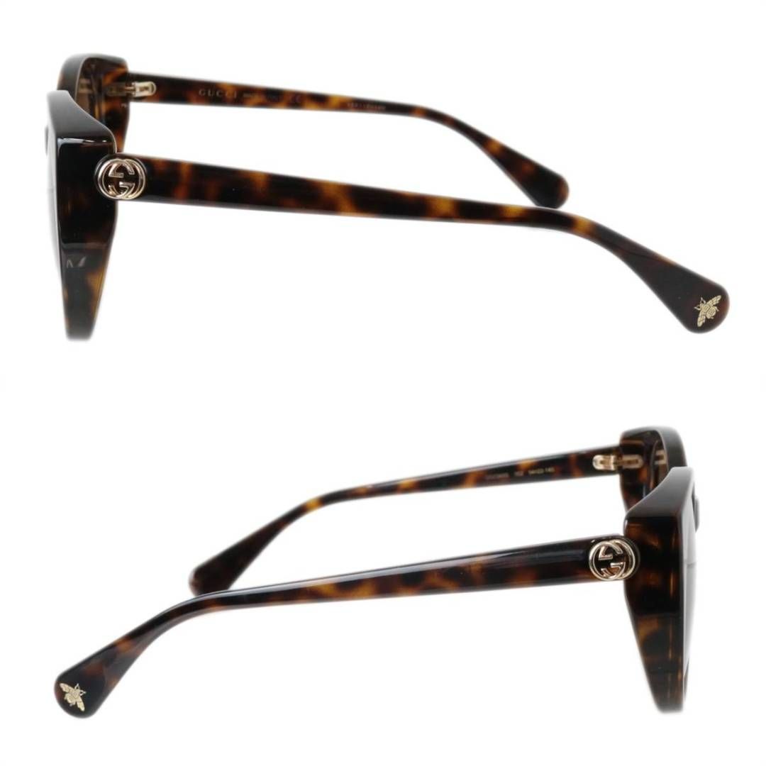 GUCCI/グッチ サングラス キャットアイ べっこう柄 GG0369S ケース付き 