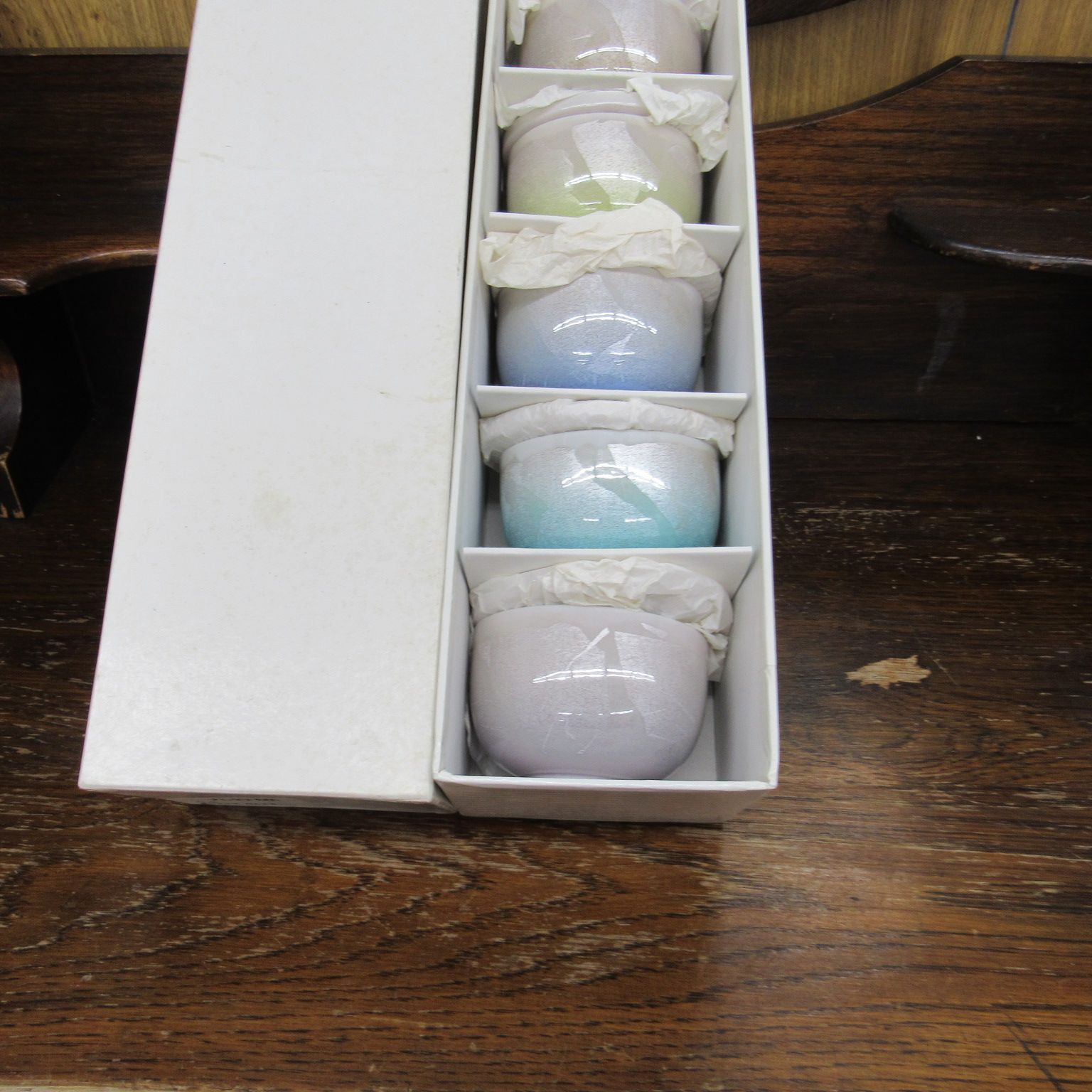 九谷焼 蓋付き湯飲み茶碗 KT-05 蓋付汲出揃 銀彩五色 エキスパート藤沢辻堂店