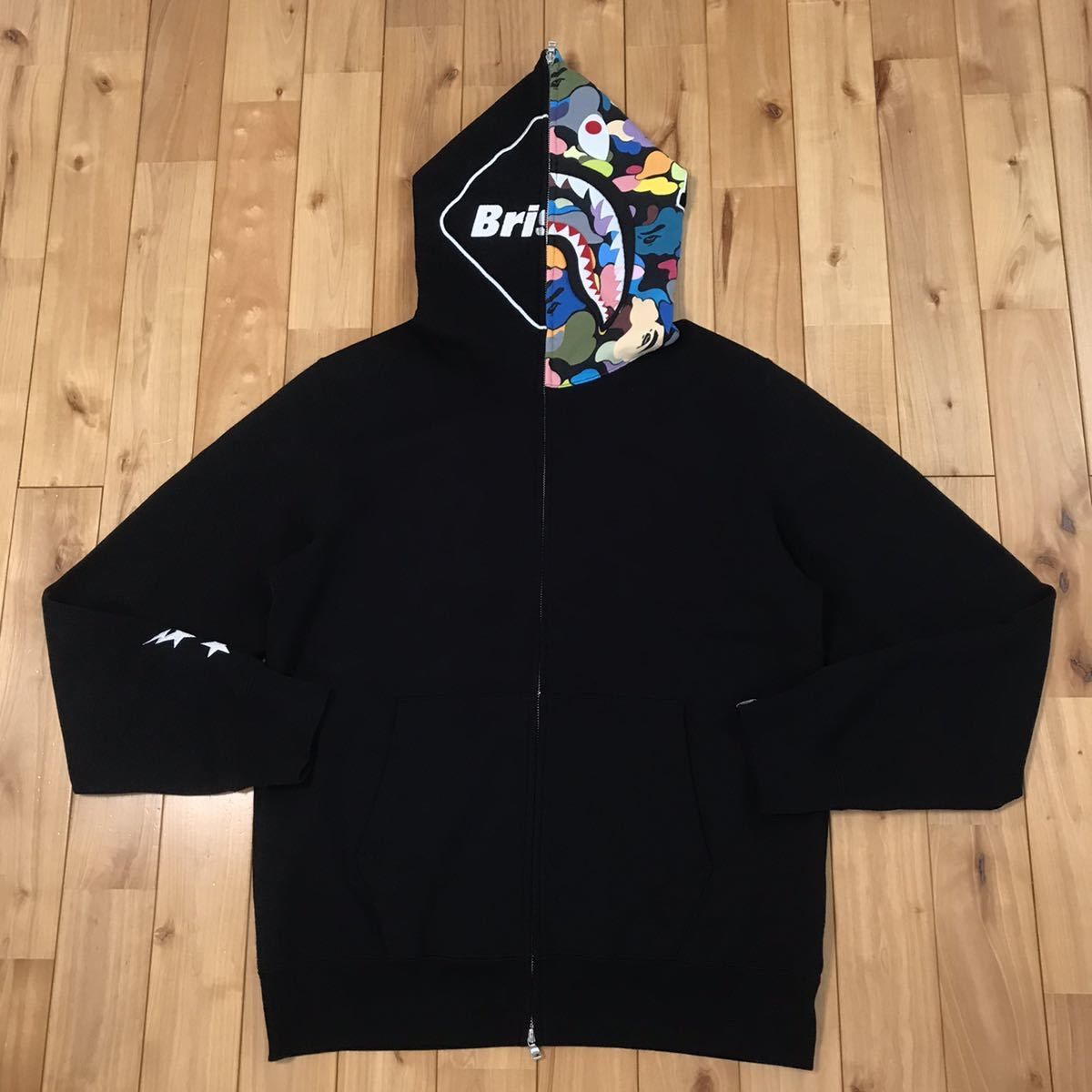 FCRB BAPE シャークパーカー shark 迷彩 000000007512 - メルカリ