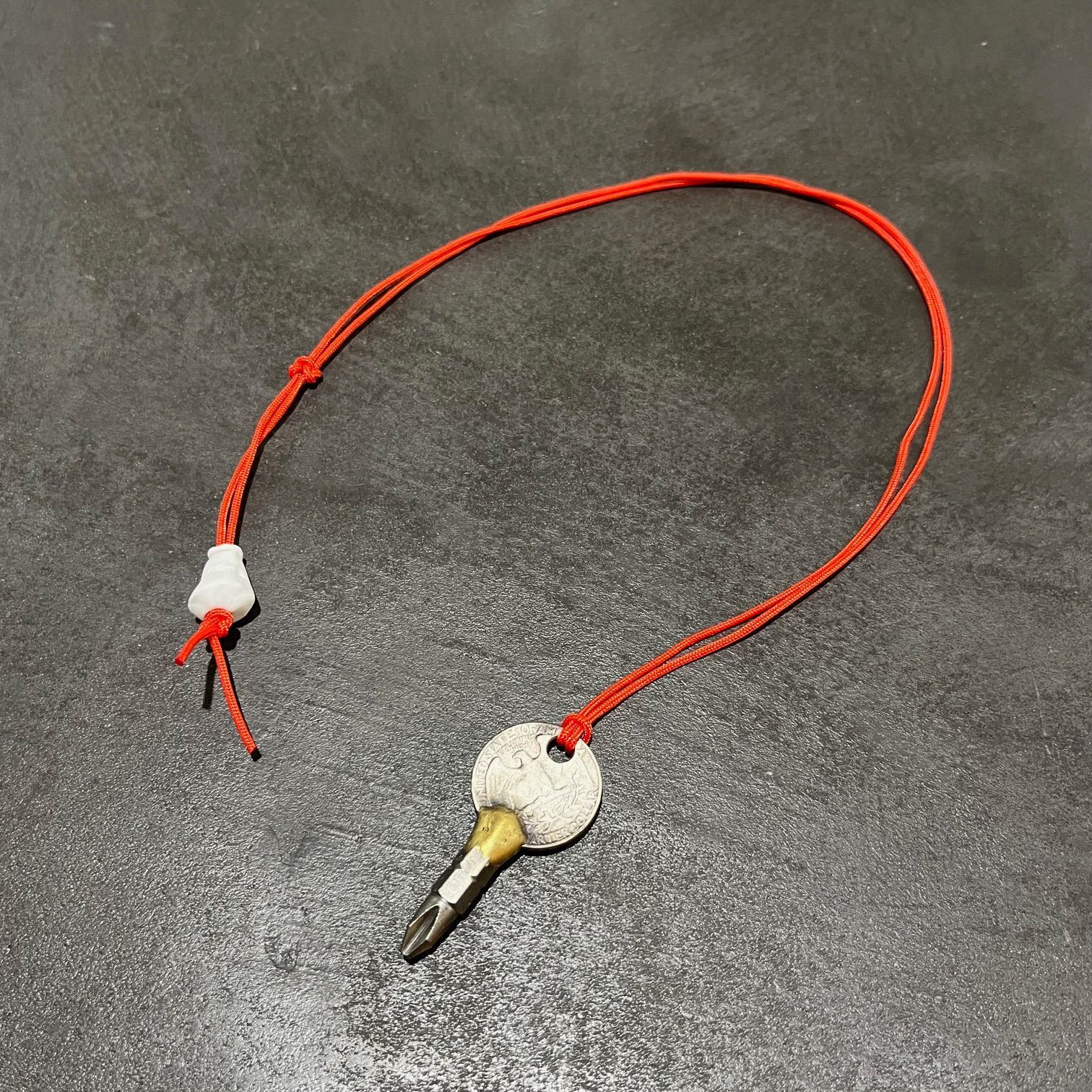 新品 TOM SACHS Quarter Screw Necklace クォーター スクリュー ネックレス トムサックス 79065A2 - メルカリ