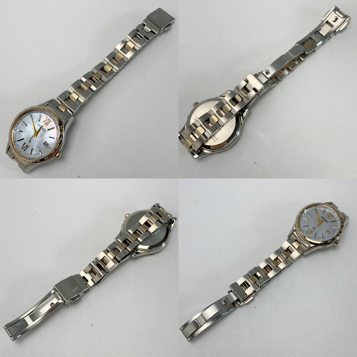 SEIKO セイコー ルキア LUKIA メタルバンド SSVV084/1B35-0AY0 電波