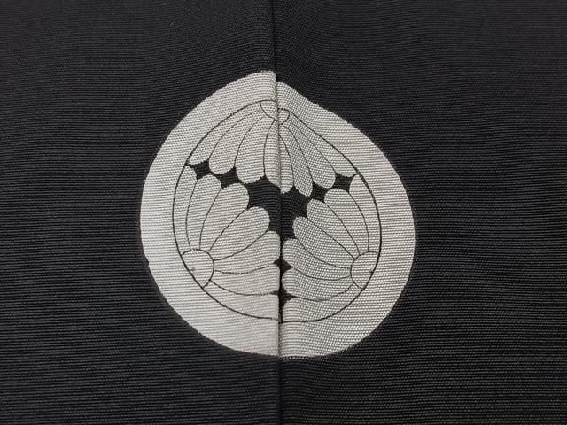 平和屋着物○男性 紬 アンサンブル 吉祥文 キングサイズ 正絹 逸品  