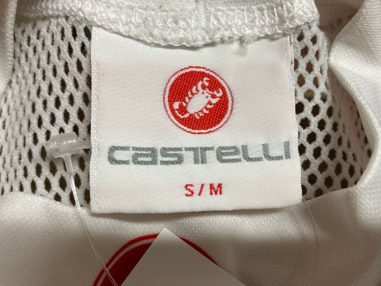 IH236 カステリ CASTELLI メッシュ ベースレイヤー 白 S/M