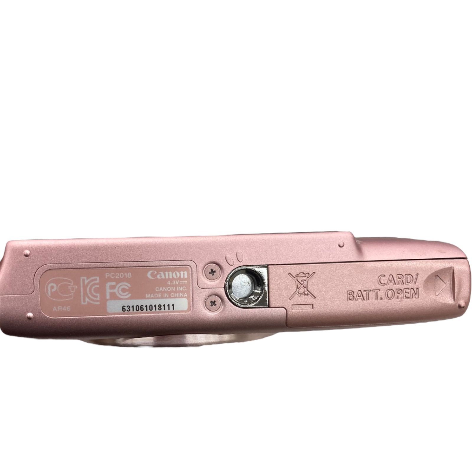 極美品　Canon IXY 90F PC2018 充電器　箱　ピンク　動作品SD 186001 現状品 canon キャノン Canon キヤノン デジタルカメラ IXY 90F