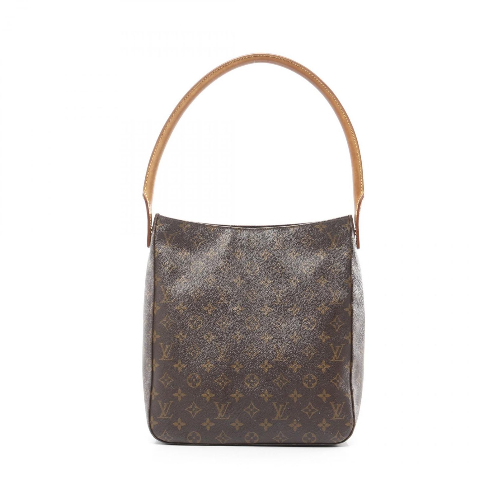 ルイ ヴィトン LOUIS VUITTON ショルダーバッグ ルーピングGM M51145 PVCコーティングキャンバス レザー ルーピングGM レディース Used B