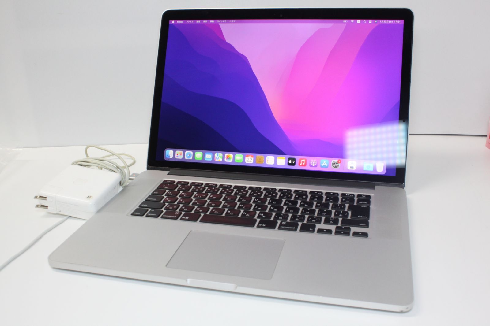 MacBook Pro（Retina，15インチ，Mid 2015）512GB/16GB〈MJLU2J/A〉④