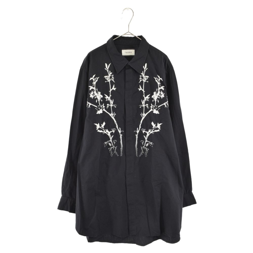TAAKK (ターク) 22SS LONG SHIRTS TA22SS-SH026 刺繍デザイン ロング