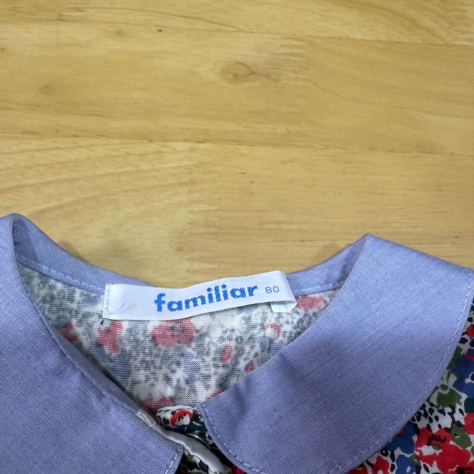 ファミリアロンパース◎極美品◎サイズ80 - メルカリ