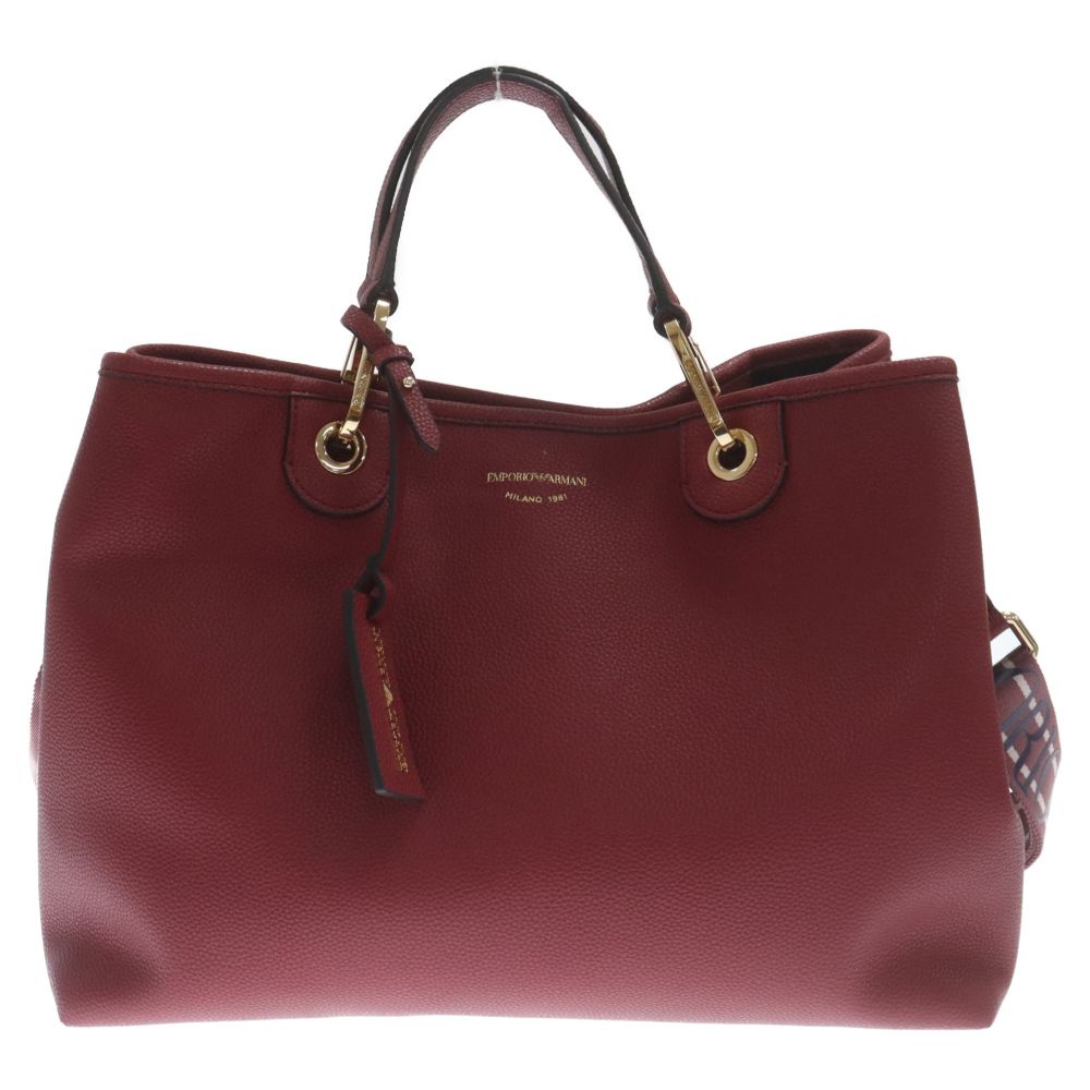 EMPORIO ARMANI MyEA ショッパー2wayビジネスバッグ