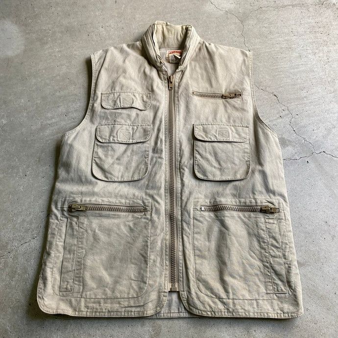 80年代 BANANA REPUBLIC ヴィンテージ サファリベスト メンズS 実寸M相当