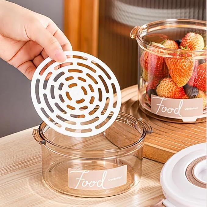 ANKOMN 食品保存容器 5個セット 透明 プラスチック ANKOMN 食品保存容器 5個セット 透明 プラスチック