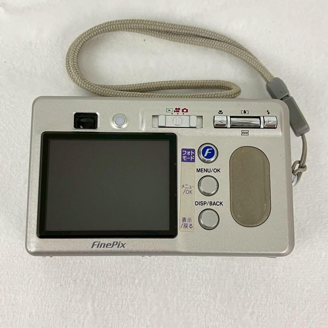 FUJIFILM FinePix F455 DIGITALCAMERA シルバー コンパクトデジタル