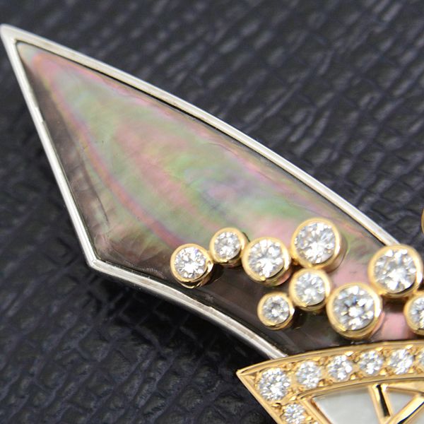 ダイヤモンド×シェル デザイン