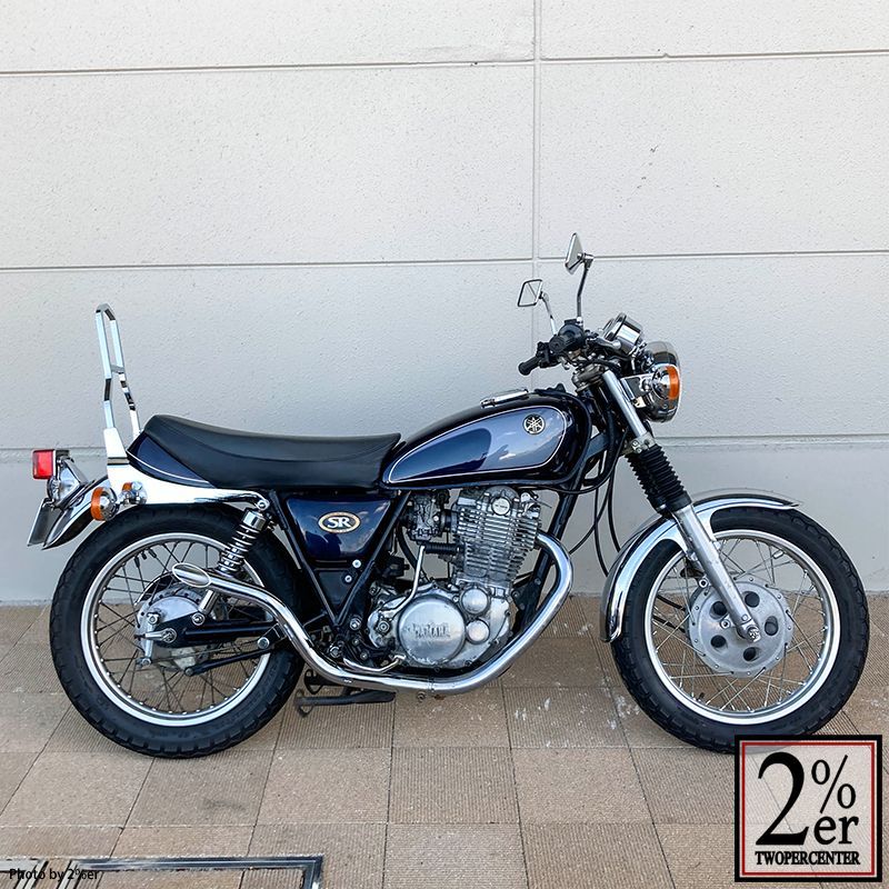 SR400 純正シート　タンデムバー　セット SR400/500 シッシーバー(シーシーバー)STDプレート ノーマル
