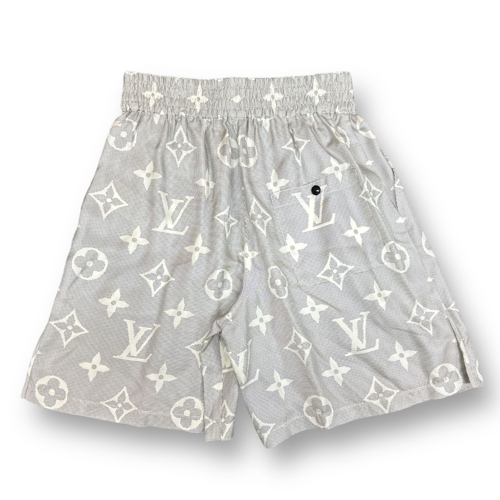 新品 LOUIS VUITTON 23SS シルク ショートパンツ 総柄