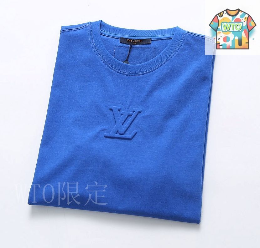 今日WTO】Louis Vuitton 2022ss 3D エンボス T シャツ-AR66