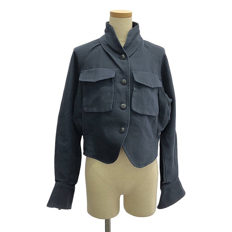 Mame Kurogouchi / マメクロゴウチ | Cotton Linen Twill Short Jacket