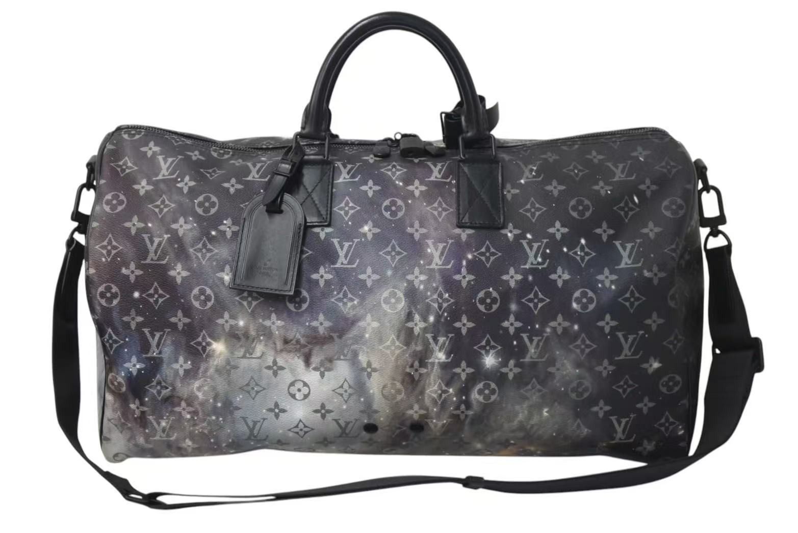 ルイヴィトン LOUIS VUITTON キーポル45 エピ ノワール ボストンバッグ