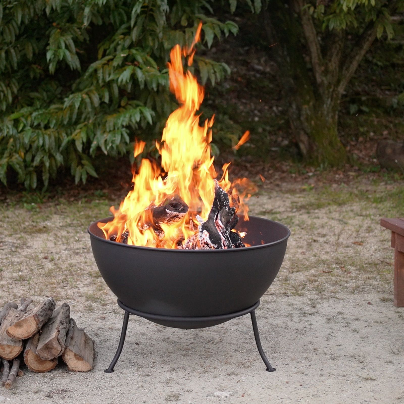 Fire Pit BOWL ファイヤーピット・ボウル（焚火台）81cm - メルカリ