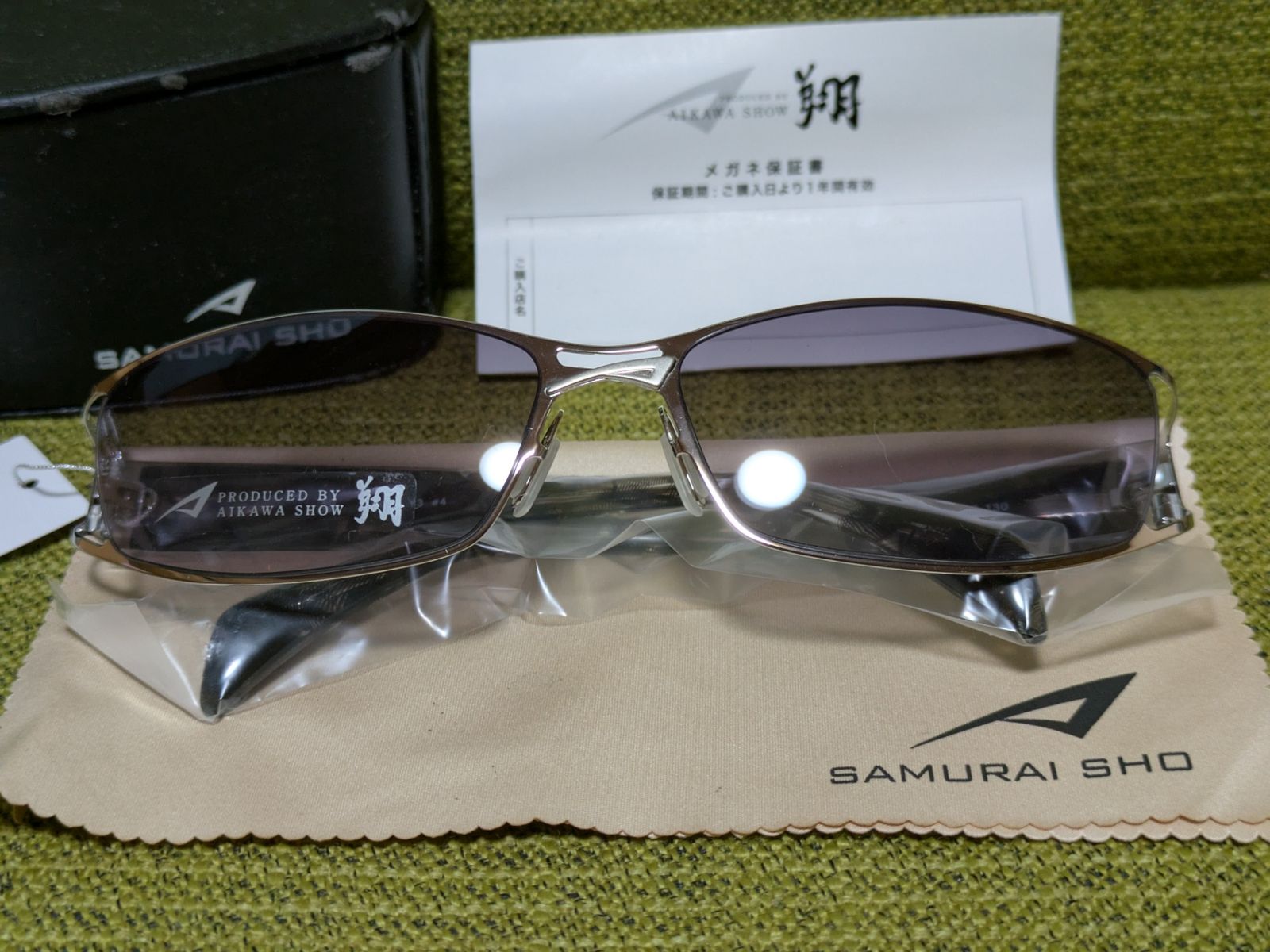 新品・保管品】SAMURAI SHO サングラス s09-y3 #4 サムライ