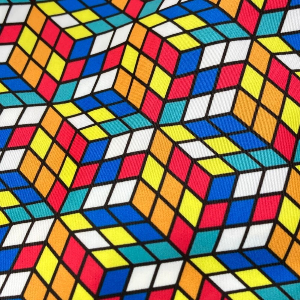 サイズ：2 RUSSELUNO ラッセルノ 裏メッシュ ジップパーカー 総柄