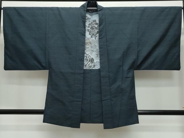 平和屋着物○訪問着 本場染大島紬 霞文 正絹 逸品 CAAW3760vf