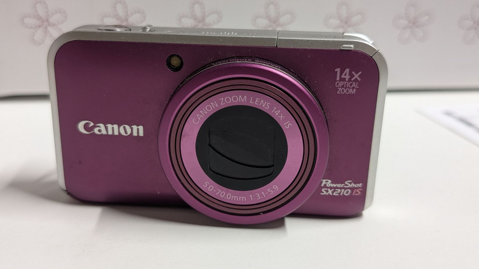 ジャンク品】【】Canon デジタルカメラ PowerShot SX210 IS