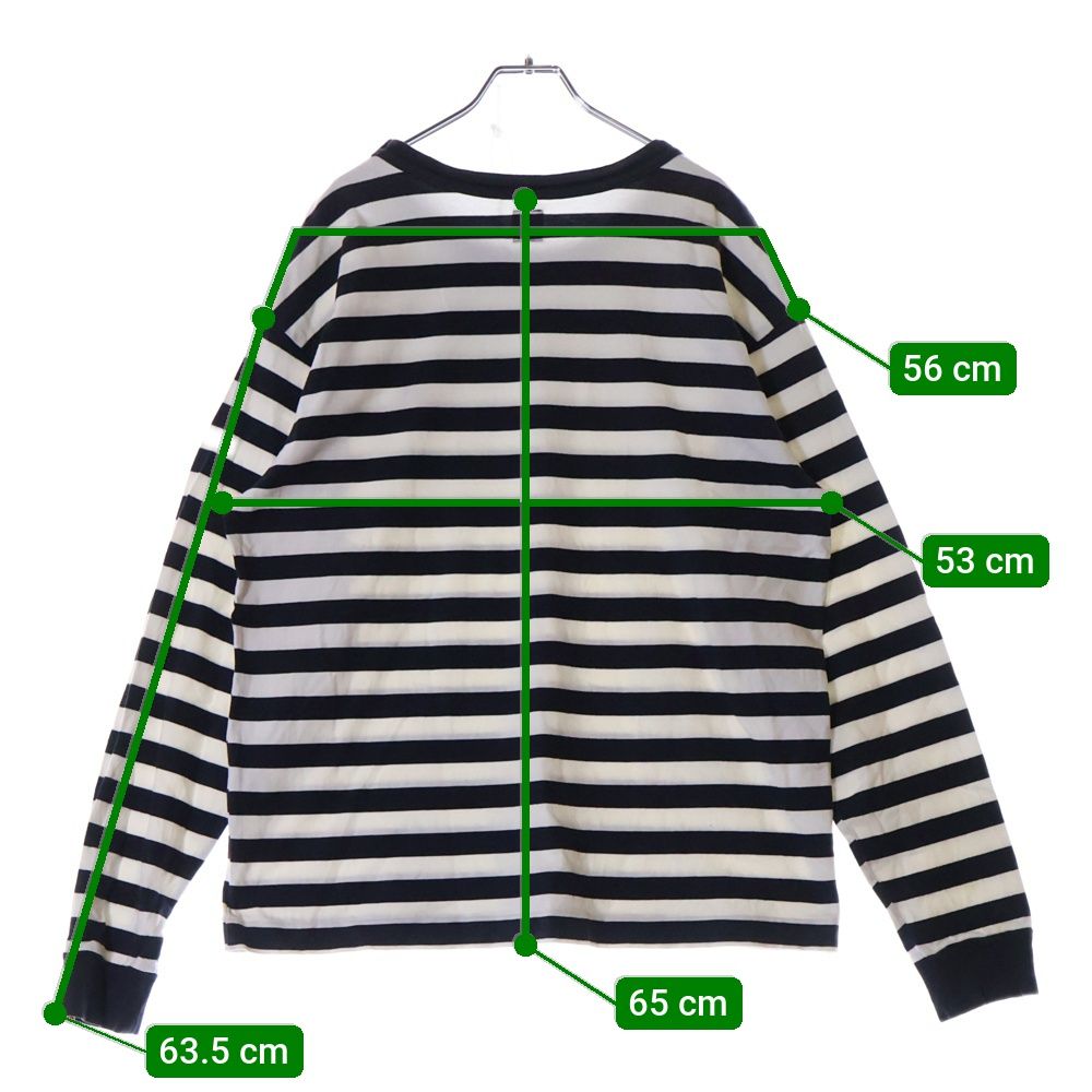 HUMAN MADE (ヒューマンメイド) STRIPED L/S T-SHIRT ボーダー柄