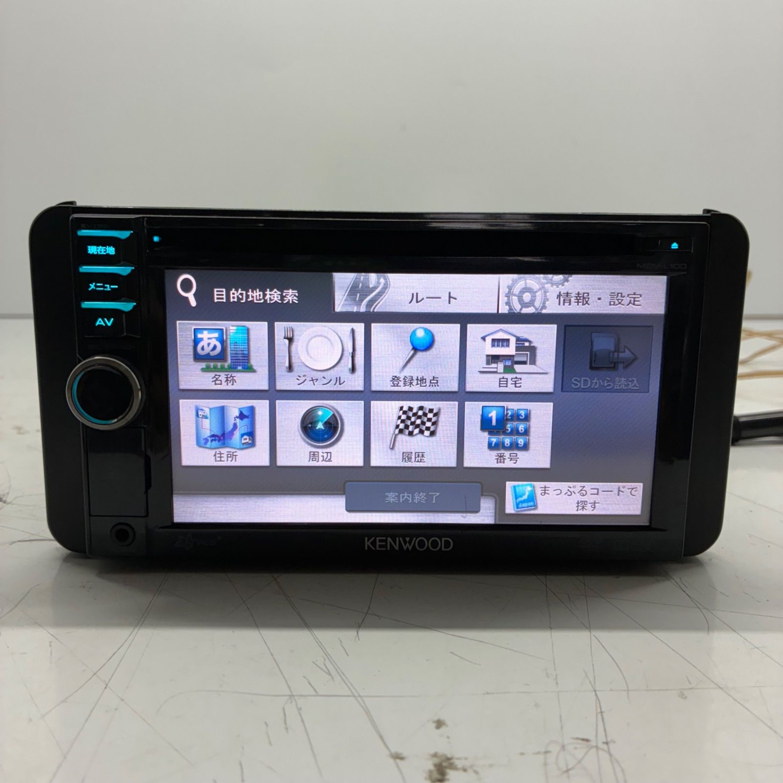 KENWOOD mdv-727dt フルセグ Bluetooth usbKENWOOD MDV-727DTカーナビ 