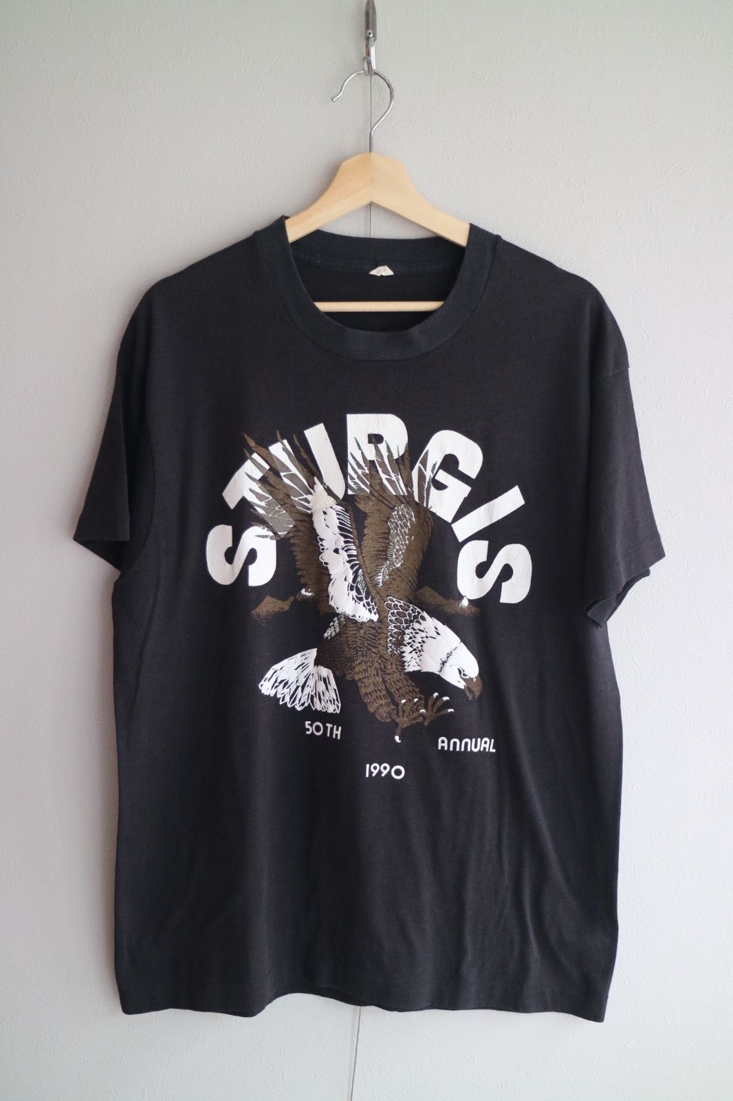 90s Sturgis 50th ANNUAL Eagle Tシャツ バイク イーグル スタージス ハーレー