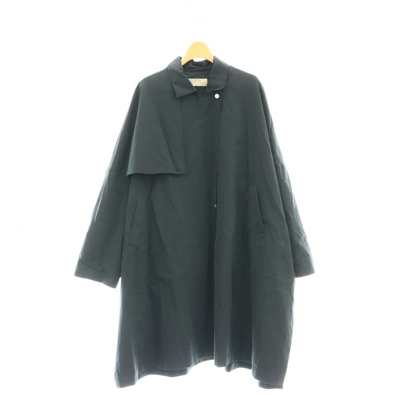 25SS 美品★プラージュ テントコート アウター トレンチ ネイビー 38 プラージュ Plage 《追加》テントコート （ネイビー