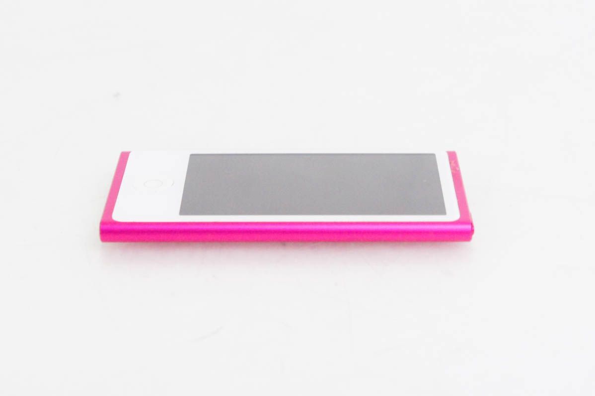 中古】Appleアップル 第7世代 iPod nano 16GB ピンク MKMV2J