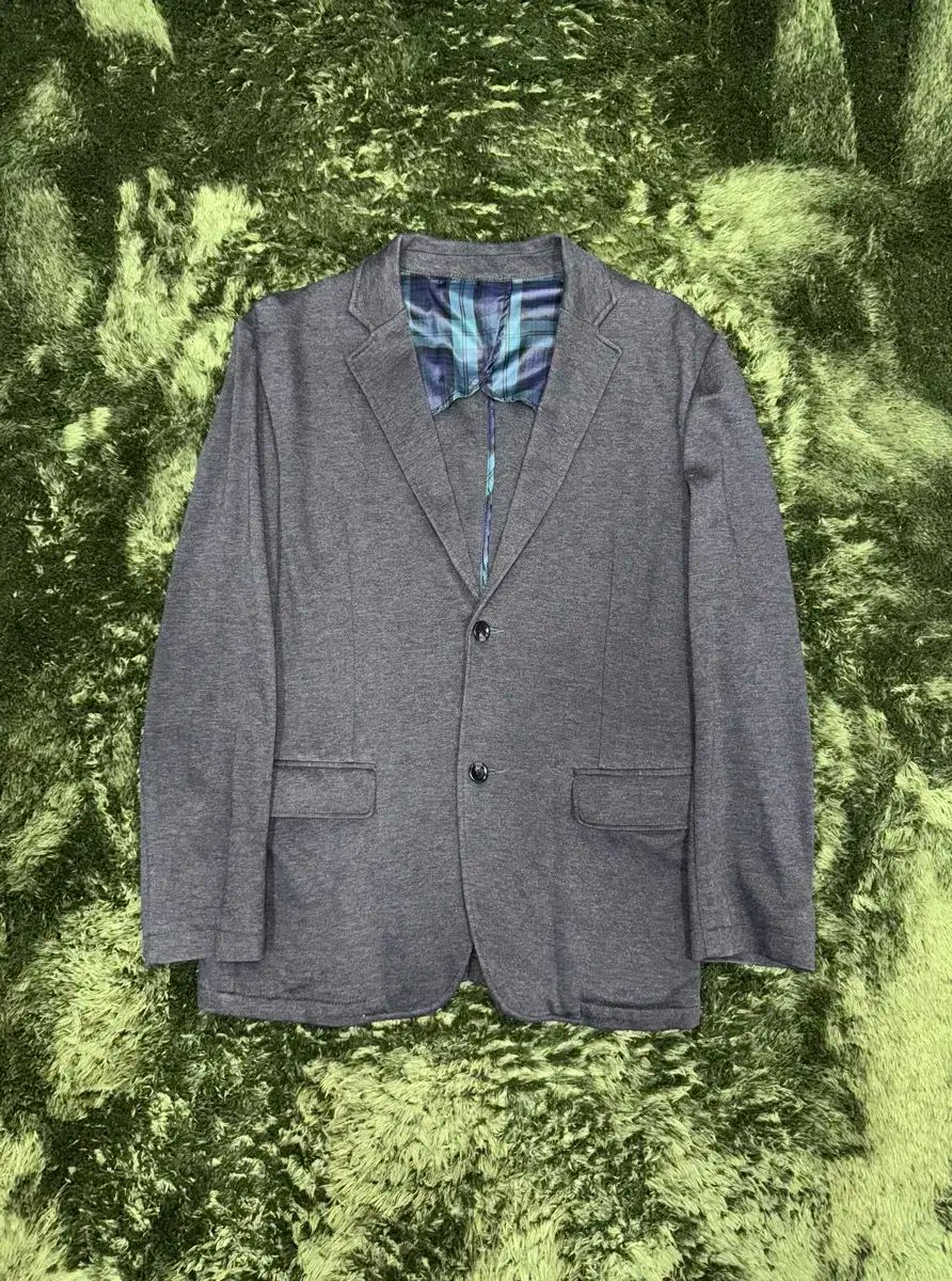 L CHAPS by ralph lauren Ralph Lauren ラルフローレン ジャパン コットン クラシック フィット ブレザー ジャケット グレー
