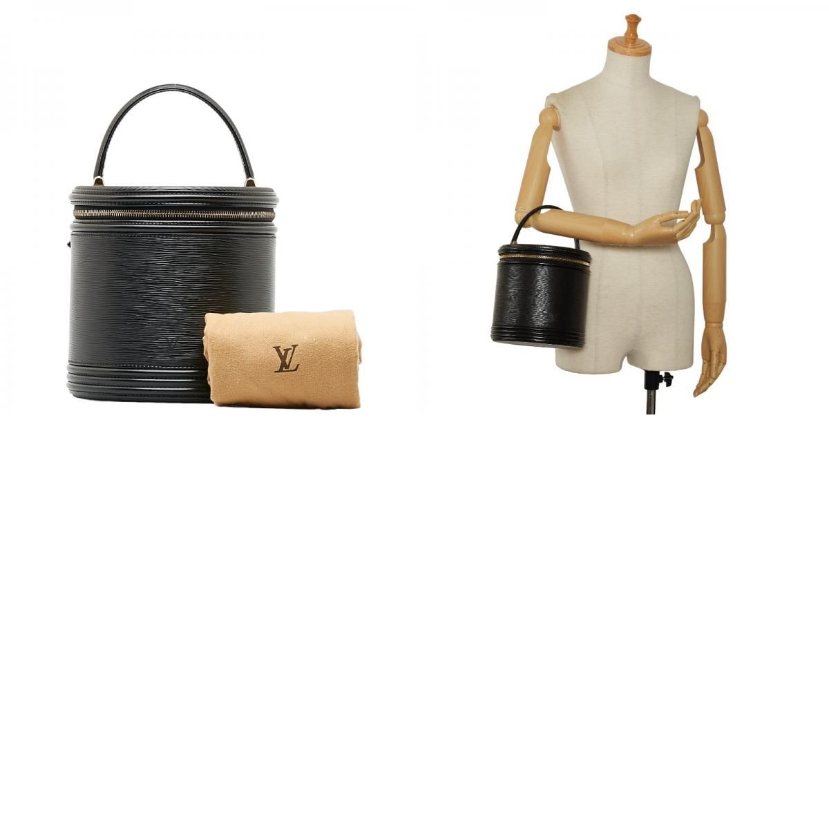 ルイ ヴィトン エピ カンヌ ハンドバッグ バニティバッグ M48032  