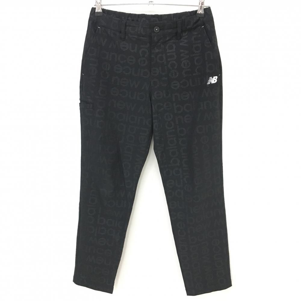 new balance golf - 【美品】ニューバランスゴルフ パンツ 黒 ロゴ総柄 メンズ 3(S) ゴルフウェア 2024年モデル New Balance New Balance Golf 【美品】ニューバランスゴルフ パンツ 黒 ロゴ