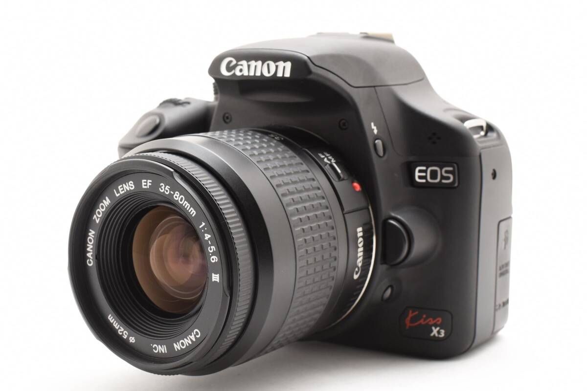 canon EOS kiss X3 使用回数10回程度　美品 canon EOS kiss X3 使用回数10回程度 美品