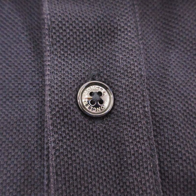 姫路東店 MONCLER | モンクレール ポロシャツ MAGLIA POLO MANICA CORTA E10918305150 正規品 ネイビー サイズ M 108 USTAUSTRALIA_COM_AU