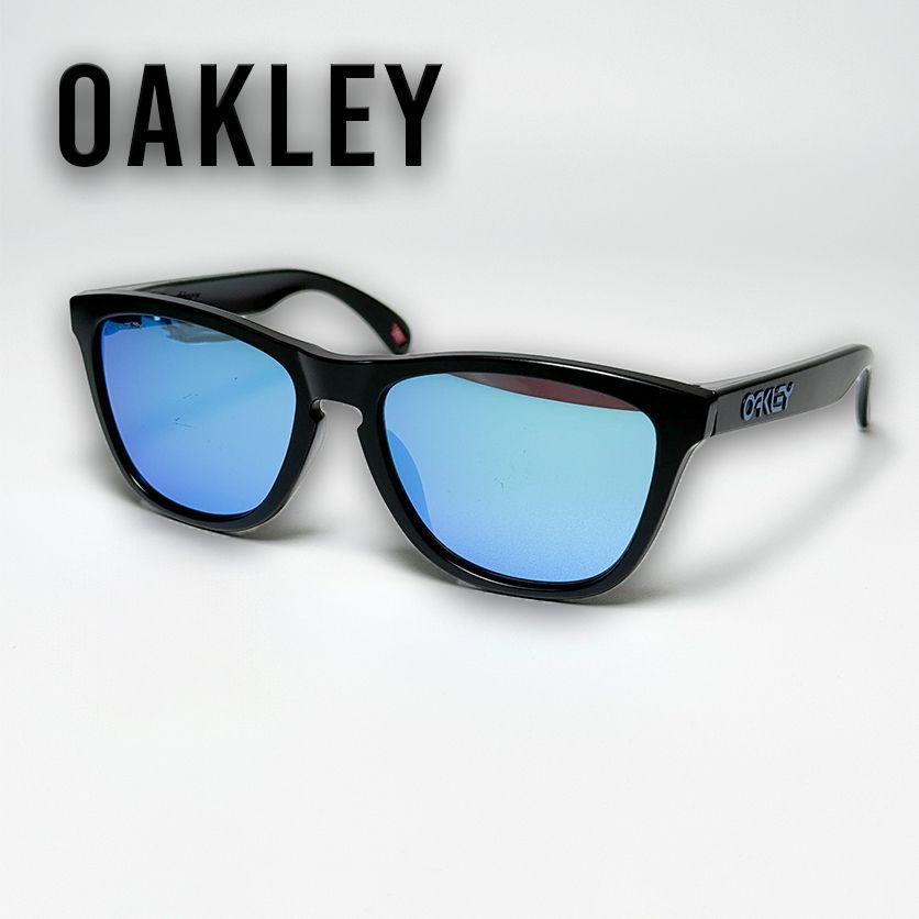 OAKLEY オークリー FROGSKINS OO9245-6154 マットブラック プリズムサファイアイリジウム アイウェア サングラス FROGSKINS フロッグスキン ASIAN FIT