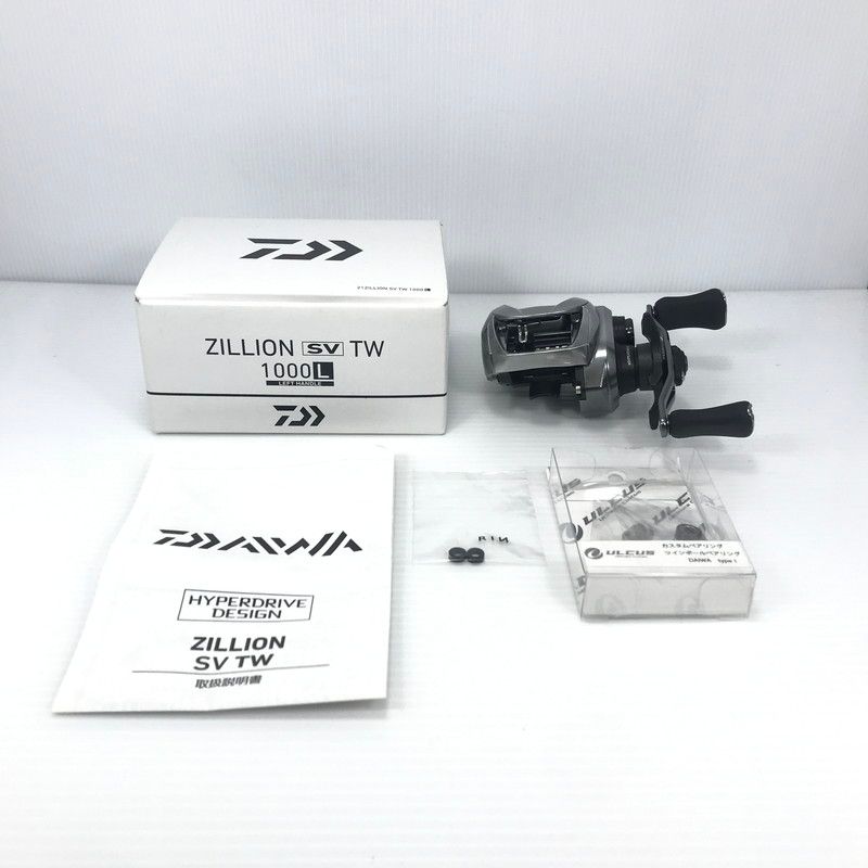 品 Daiwa ダイワ 21 ジリオン SV TW 1000L 左ハンドル ベイトリール 釣り 釣り具等 134-251007-yy-07-tag